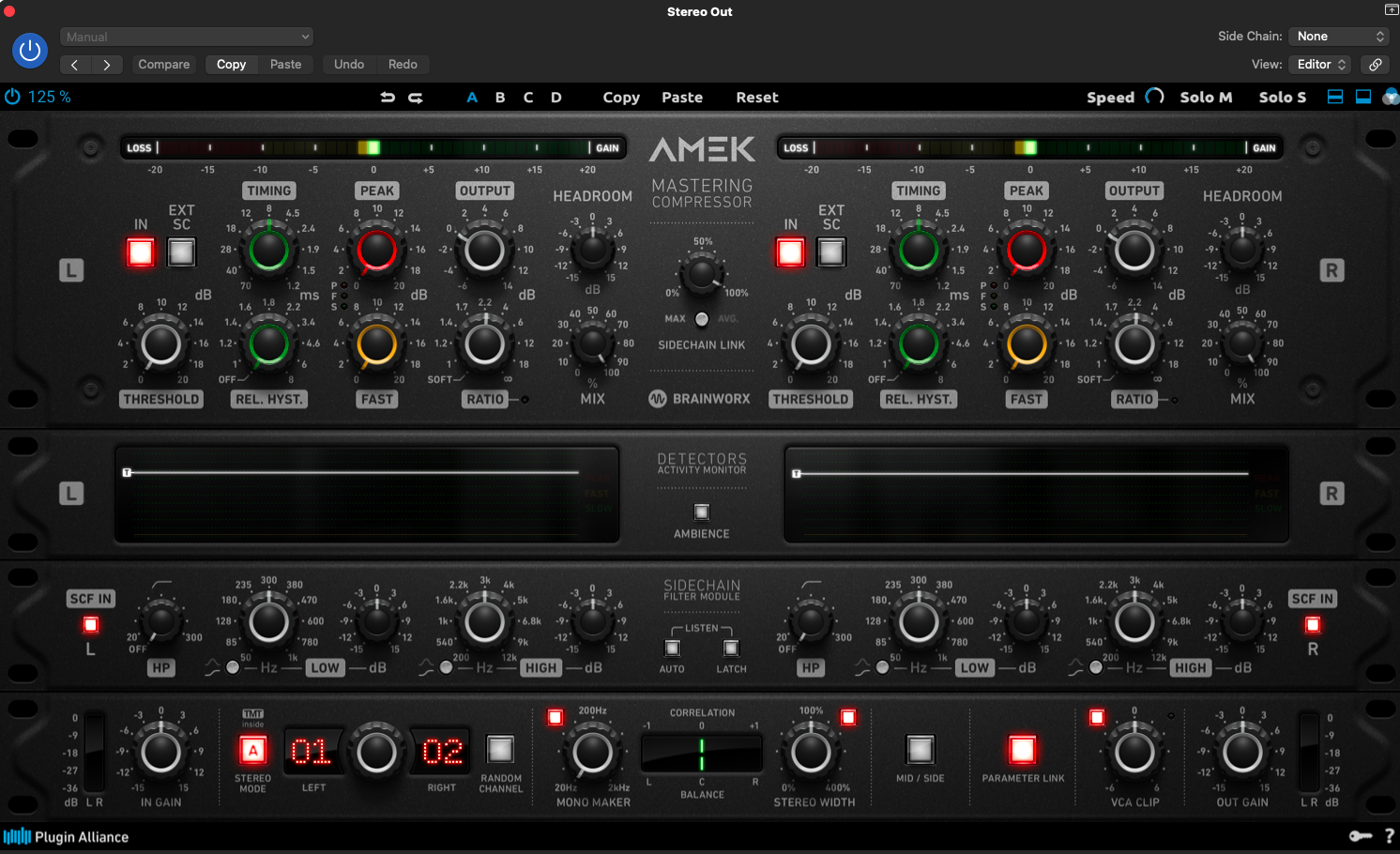 Plugin Alliance Amek Mastering Compressor